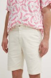 Pepe Jeans pantaloni scurti CARPENTER SHORT barbati, culoarea bej, PM801101
