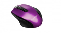 Mouse fara fir ergonomic Amazon Basics, violet - SECOND foto