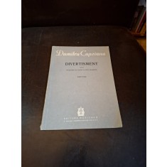 Divertisment (contine dedicatia autorului) - Dumitru Capoianu