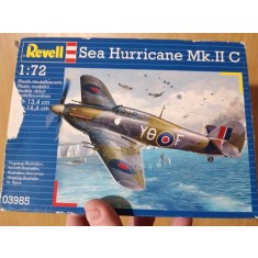 Macheta avion: Sea Hurricane Mk.II C, 1:72, 13.4x16.6 cm