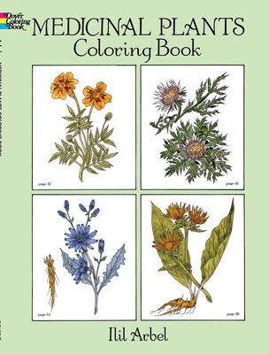 Medicinal Plants Coloring Book foto