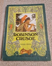 Robinson Crusoe Daniel Defoe in limba engleza foto
