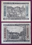 Germania lot 2 notgeld Berlin 2x2 Mark 1922 **
