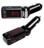Modulator Auto FM || Car Kit Bluetooth Stereo cu Incarcator telefon MP3 Player