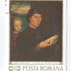 Romania, LP 709/1969, Reproduceri de arta II, eroare 7, obl.