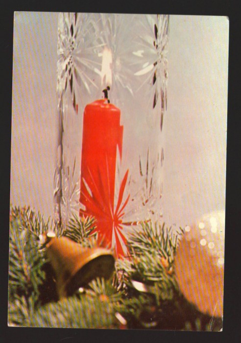 CPIB 19465 FELICITARE DE ANUL NOU - LUMANARE, BRAD