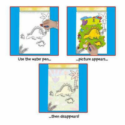 Galt Water Magic: Carte de colorat Dinozauri foto