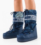 Cumpara ieftin Cizme dama Moskin Bleumarin