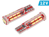 Bec Vision W5w (t10) 12v 27x 4014 Smd Led, Canbus, Alb, 2 Buc 58253