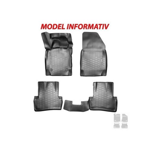 Covoare cauciuc tavita compatibile VW Amarok 2010-&gt; Cod: 2D 62040​ / A10 Automotive TrustedCars