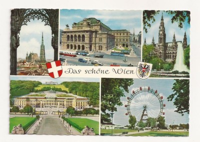 AT1 -Carte Postala-AUSTRIA-Viena, Das schone Wien , circulata 1968 foto