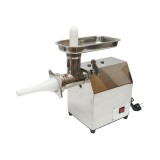 Masina de tocat carne electrica inox + otel 1200W, 220V, capacitate 100 kg/h, adaptor carnati, 1 sita si 1 cutit incluse 340x185x365mm