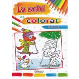 La schi de colorat