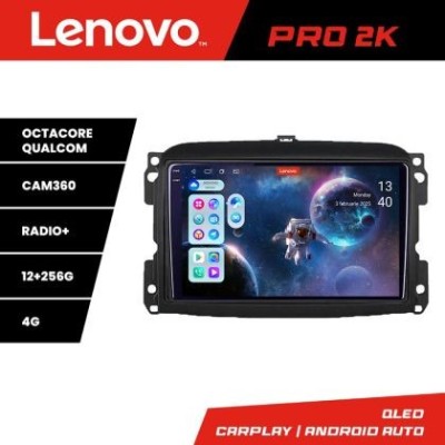 Navigatie Fiat 500L 2012-2017 Lenovo Kit-500L 8 core QLED 2K 12+256 360 Android Waze USB Navigatie Internet Youtube Radio CarStore Technology foto
