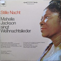 VINIL LP Mahalia Jackson &lrm;&ndash; Silent Night - Songs For Christmas (VG++)