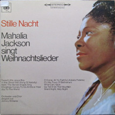 VINIL Mahalia Jackson ‎– Silent Night - Songs For Christmas (VG)