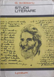 Studii Literare Garabet Ibraileanu - Roman, Editura Tineretului 1968, Colectia Lyceum, 300 pagini