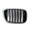 Grila radiator Bmw X4 (F26), 08.2014-05.2018, montare fata, dreapta, cromat/negru, RapidAuto