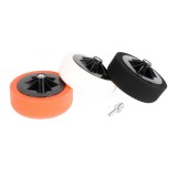 Set bureti pentru polisare auto 3x150mm cu adaptor M14 pentru bormasina, surubelnita electrica sau masina de polish, duritati diferite, AMiO