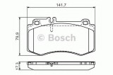 Set placute frana,frana disc MERCEDES E-CLASS T-Model (S212) (2009 - 2016) BOSCH 0 986 494 405