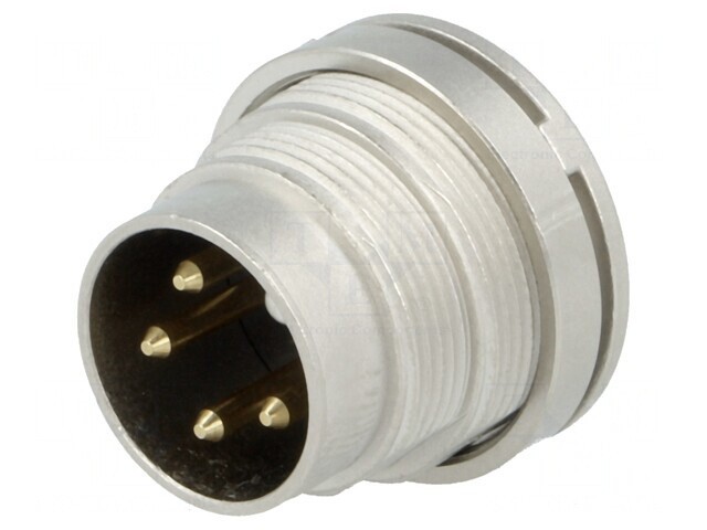 Conector M16 Soclu Tată 4 PIN 5A 250V