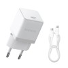Incarcator Fast Charging Type-C + cablu Type-C Baseus Palm, alb P10111602213-01