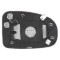 Geam oglinda Toyota Avensis (T27), 01.2012-, Toyota Avensis (T27), 10.2008-01.2012 , partea Stanga, culoare sticla crom , sticla asferica, cu incalzi