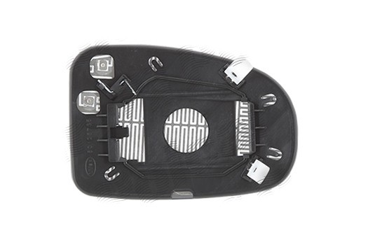 Geam oglinda Toyota Avensis (T27), 01.2012-, Toyota Avensis (T27), 10.2008-01.2012 , partea Stanga, culoare sticla crom , sticla asferica, cu incalzi