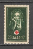 Saarland.1951 Crucea Rosie SS.514