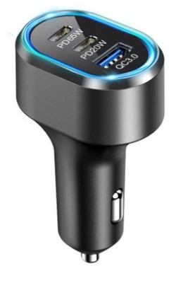 &amp;iuml;&amp;iquest;&amp;frac12;Adowarka Samochodowa 2 X Usb Typ-C + Usb 85W 450116 LAD000332 foto