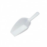 Scafa Plastic Alimente, 21x7x4 cm, Alba, Scafa Manuala pentru Alimente, Scafe Mici din Plastic pentru Alimente, Instrumente si Ustenstile Bucatarie, S, Monteli