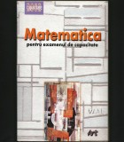 MATEMATICĂ PENTRU EXAMENUL DE CAPACITATE - MANUAL PREPARATOR / CULEGERE - 2002