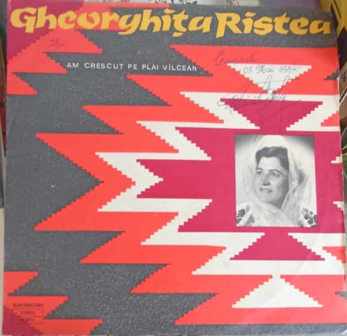 Disc vinil, LP. AM CRESCUT PE PLAI VALCEAN-GHEORGHITA RISTEA-251435