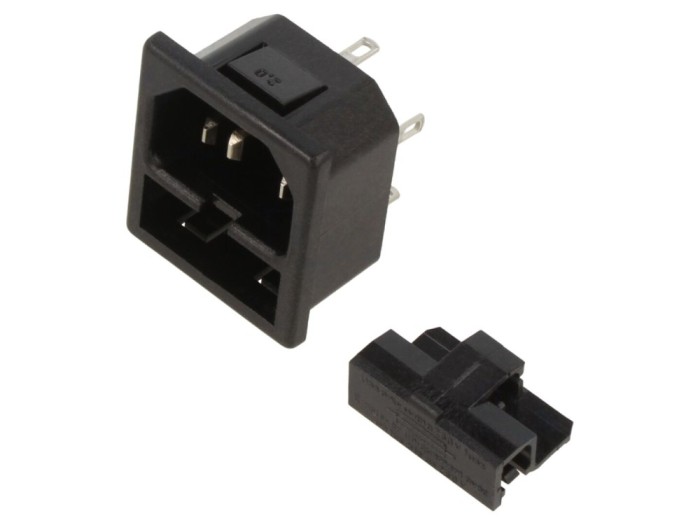 Conector alimentare AC, de alimentare