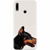 Husa silicon pentru Huawei P Smart 2019, Doberman