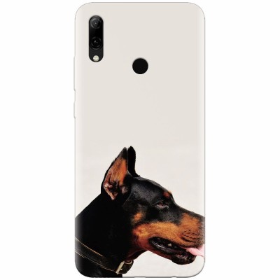 Husa silicon pentru Huawei P Smart 2019, Doberman foto