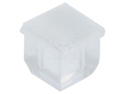 Tub LED pătrată 3,3x3,3mm convex foto