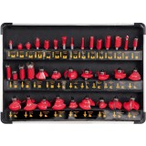Yato YT-6803 - Set cutite frezat tija 8 mm ambalaj metal 35 bucati