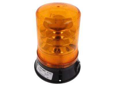 Semnalizator luminos rotativ portocaliu 10-30V DC MOFLASH SIGNALLING foto