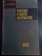 Problemes D&amp;#039;analyse Mathematique - G. Berman ,546509 foto