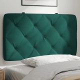 vidaXL Pernă tăblie de pat, verde, 80 cm, catifea