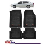 Covorașe Auto TeamCar&reg; Tip Tăviță Compatibile Volvo S90 Mk1 (1996&ndash;1998) - Sedan, Cauciuc