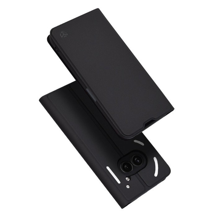 Husa Nothing Phone (2a) Techsuit Magskin Book, negru