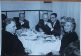 Cumpara ieftin Fotografie originala Radu Beligan impreuna cu alti artisti, anii 80