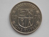 ONE RUPEE 1978 MAURITIUS-XF