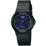Casio Collection MQ-76-2ALDF Ceas Analog pentru Bărbați cu Cadran Albastru &amp; Curea Neagră din Rășină