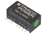 Convertor DC/DC 3W 4,5-13,2V la 12V/-12V TEC 3-0922