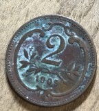 MNDSTR AUT21 Austro-Ungaria 2 hellar 1909