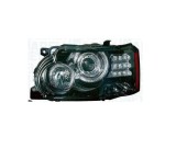 Far LAND ROVER RANGE ROVER (LM), 06.2009-12.2012, partea stanga, MAGNETI MARELLI, bi-xenon; D3S+H7; electrical; negru; cu becuri; cu headlight levell