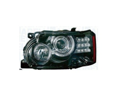 Far LAND ROVER RANGE ROVER (LM), 06.2009-12.2012, partea stanga, MAGNETI MARELLI, bi-xenon; D3S+H7; electrical; negru; cu becuri; cu headlight levell foto